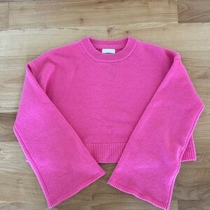 Hot pink cashmere Sablyn